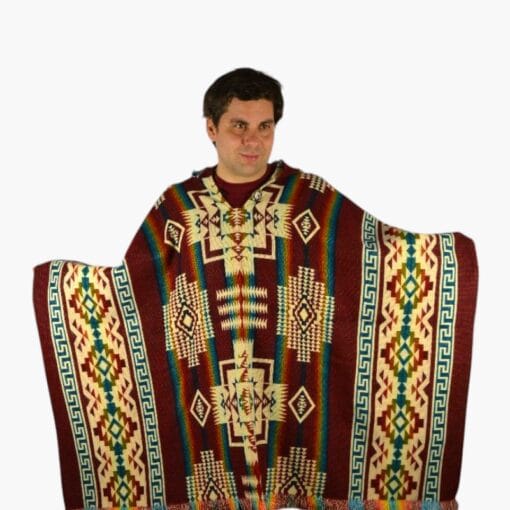 Alpaka Pullover Chuspe rot