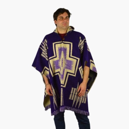 Poncho Cruz violett