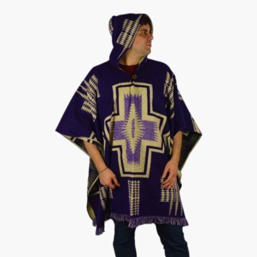 Poncho Cruz violett