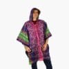 Alpaka Poncho Insipee violett
