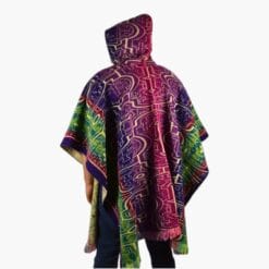 Alpaka Poncho Insipee violett