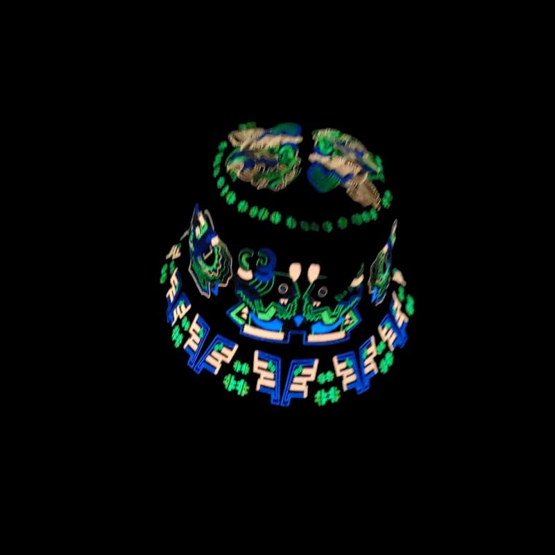 Schwarzlicht Hut Rodolfo