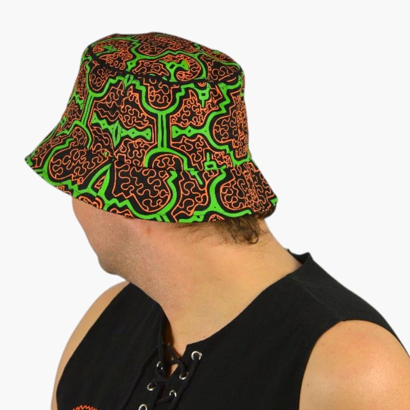 Schwarzlich Bucket Hat Shipibo