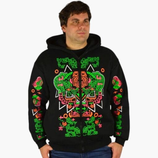 Schwarzlich Hoodie Zipper Jaguar