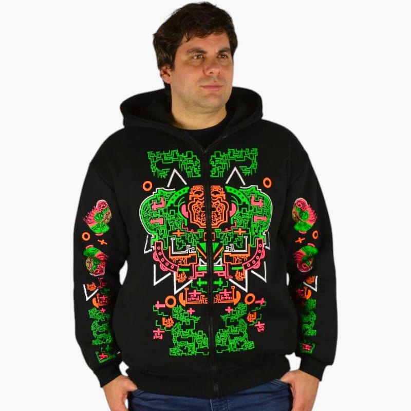 Schwarzlich Hoodie Zipper Jaguar Schwarzlich Hoodie Zipper Jaguar