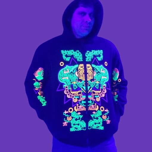 Schwarzlich Hoodie Zipper Jaguar