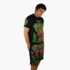 Schwarzlicht Set T-Shirt Shorts Jaguar