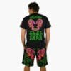 Schwarzlicht Set T-Shirt Shorts Jaguar