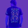 Schwarzlicht T-Shirt Robot Schwarzlicht T-Shirt Robot