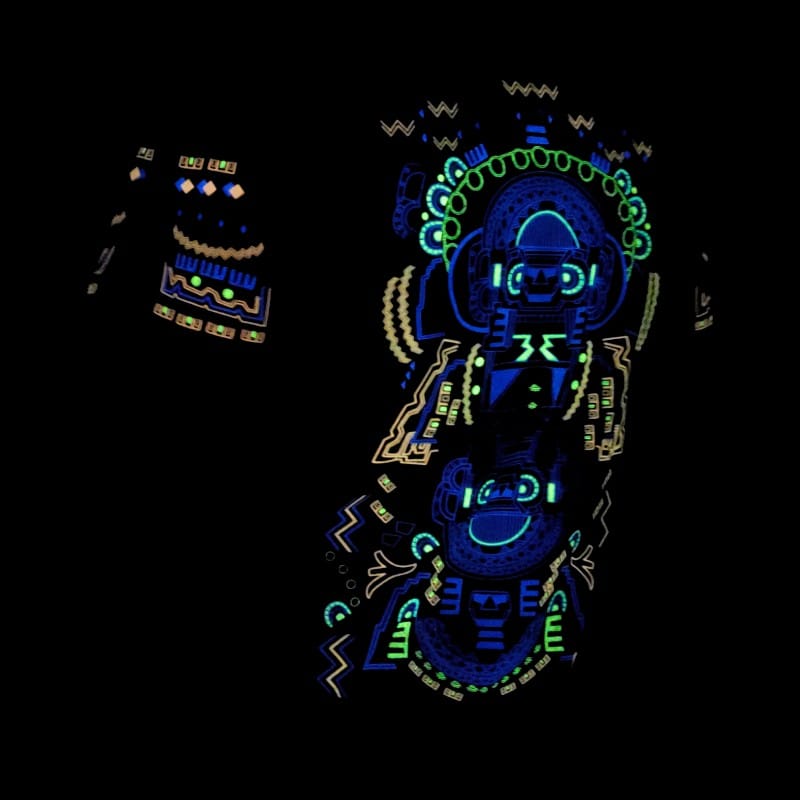 UV Shirt Tumi glow-in-the-dark