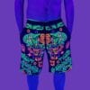 Schwarzlicht Shorts Jaguar