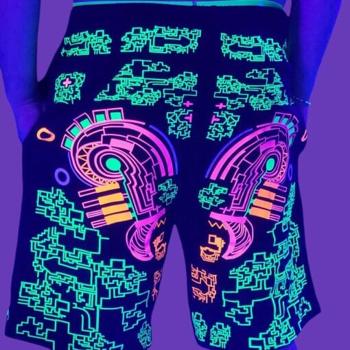 Schwarzlicht Shorts Jaguar