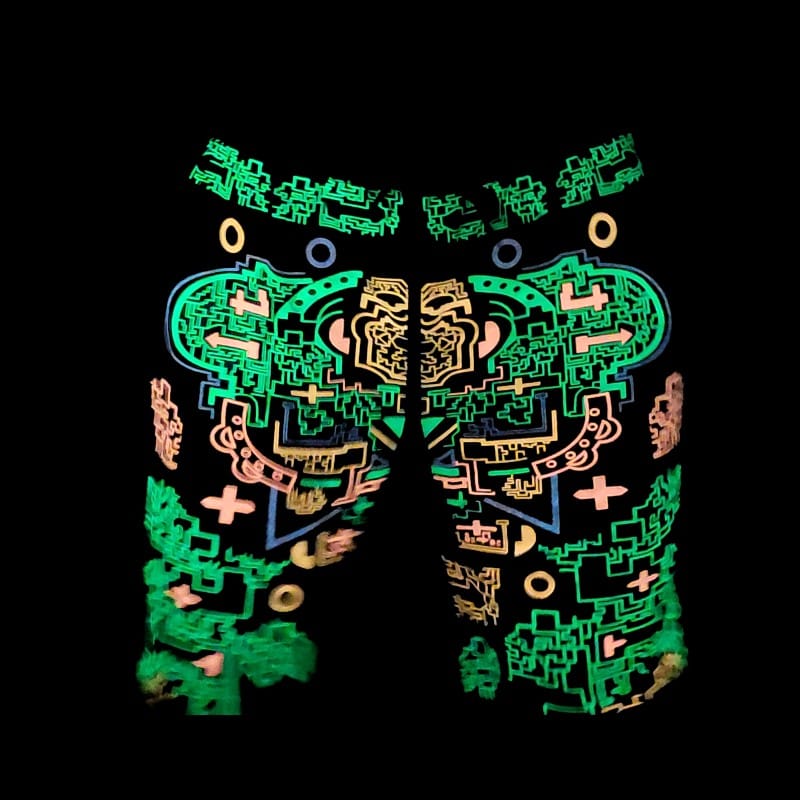 Schwarzlicht Shorts Jaguar Schwarzlicht Shorts Jaguar