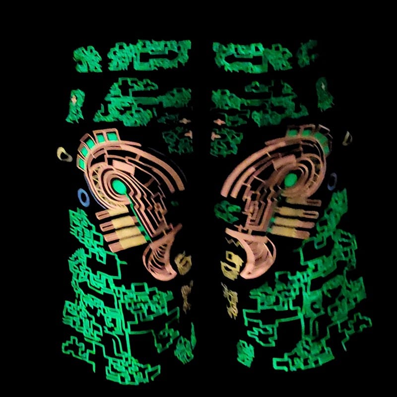 Schwarzlicht Shorts Jaguar Schwarzlicht Shorts Jaguar