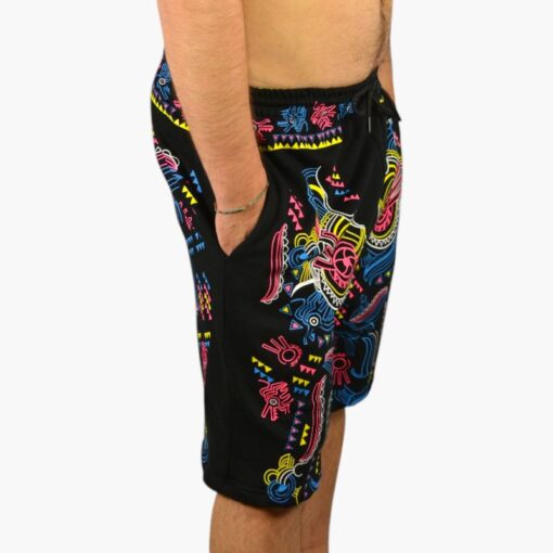 Schwarzlicht Shorts Buho