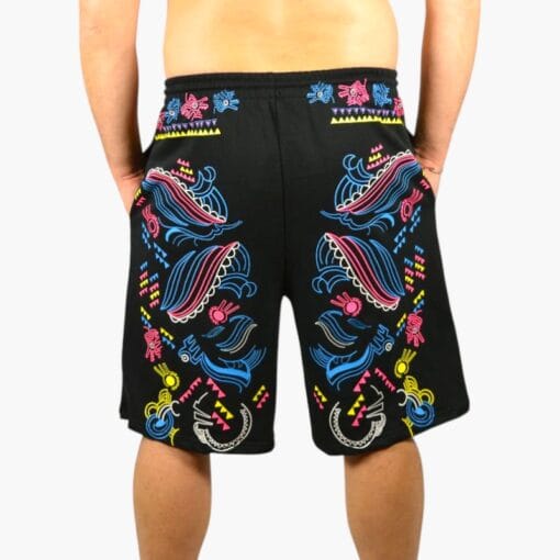 Schwarzlicht Shorts Buho