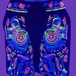 Schwarzlicht Shorts Buho