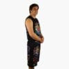 Schwarzlicht Set Tank Top Shorts Buho