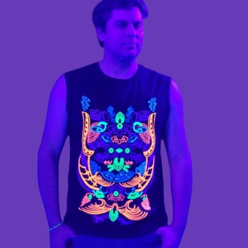 UV Tank Top Duende glow in the UV
