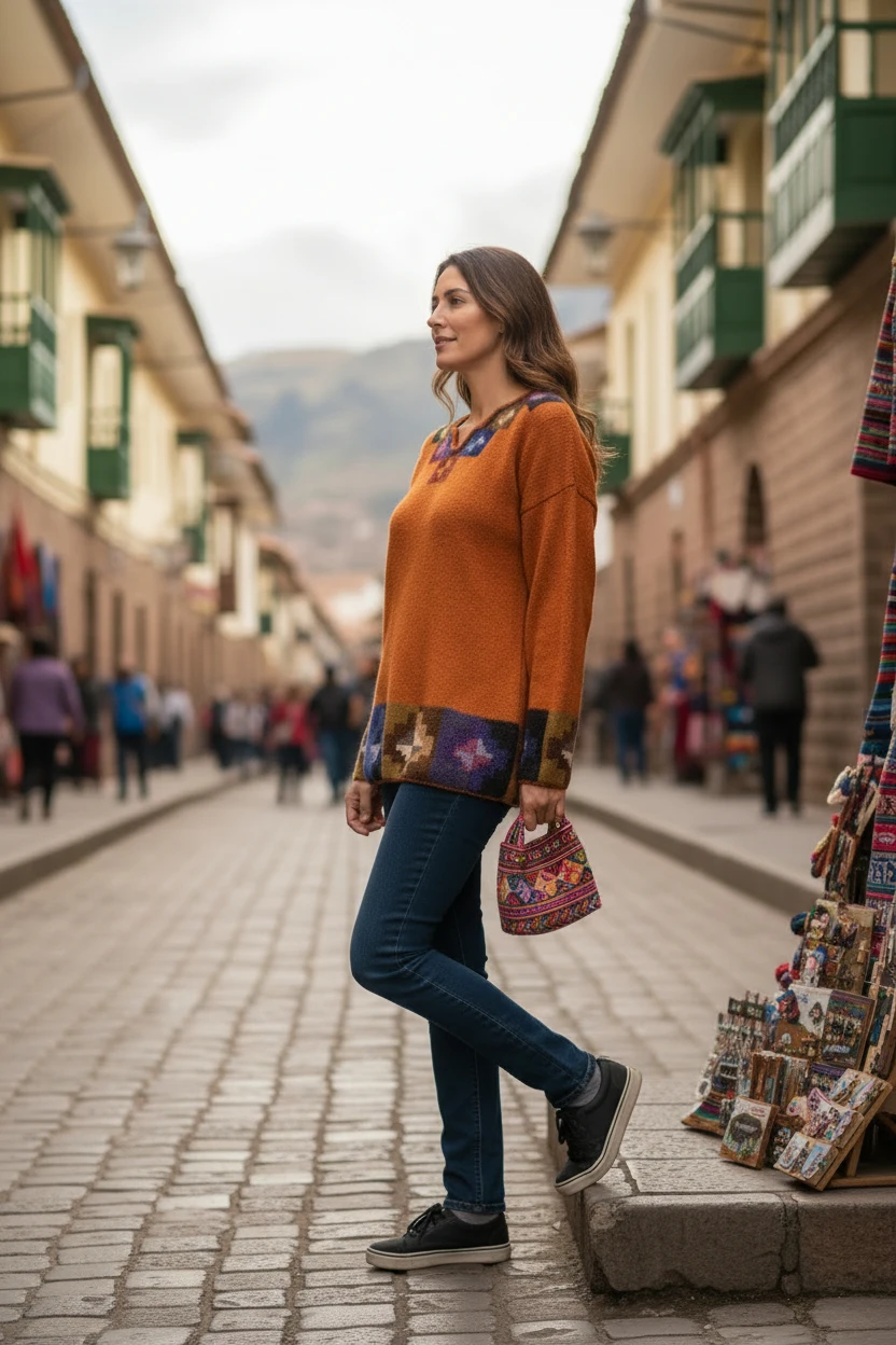 Alpaka Bekleidung Damen | Condor Pasa