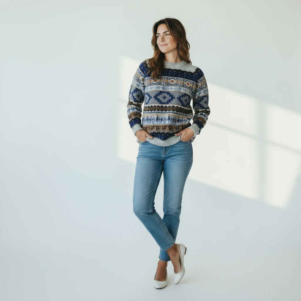 Damen Alpaka Pullover Tuminity aus Peru Variante 4