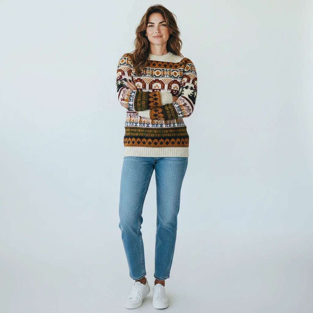 Damen Alpaka Pullover Tuminity aus Peru Variante 5